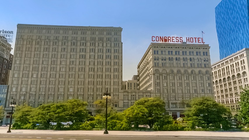 congress hotel on michigan avenue